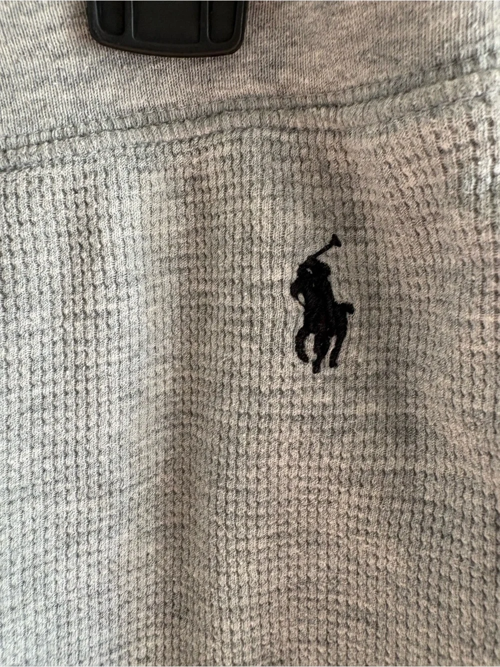Polo by Ralph Lauren Gray Waffle-Knit Men’s Shorts
